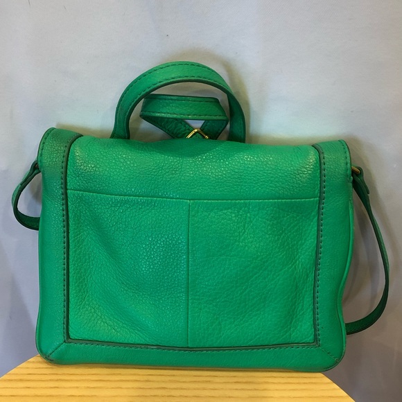 J. Crew Bags J Crew Green Leather Crossbody Bag Poshmark